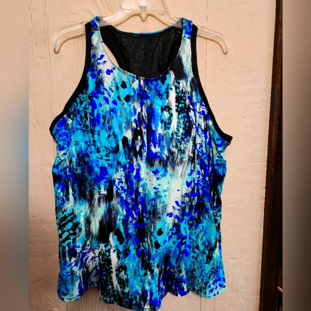 Longer-Length Racerback Tankini Top  Never Worn  Swimsuits for All